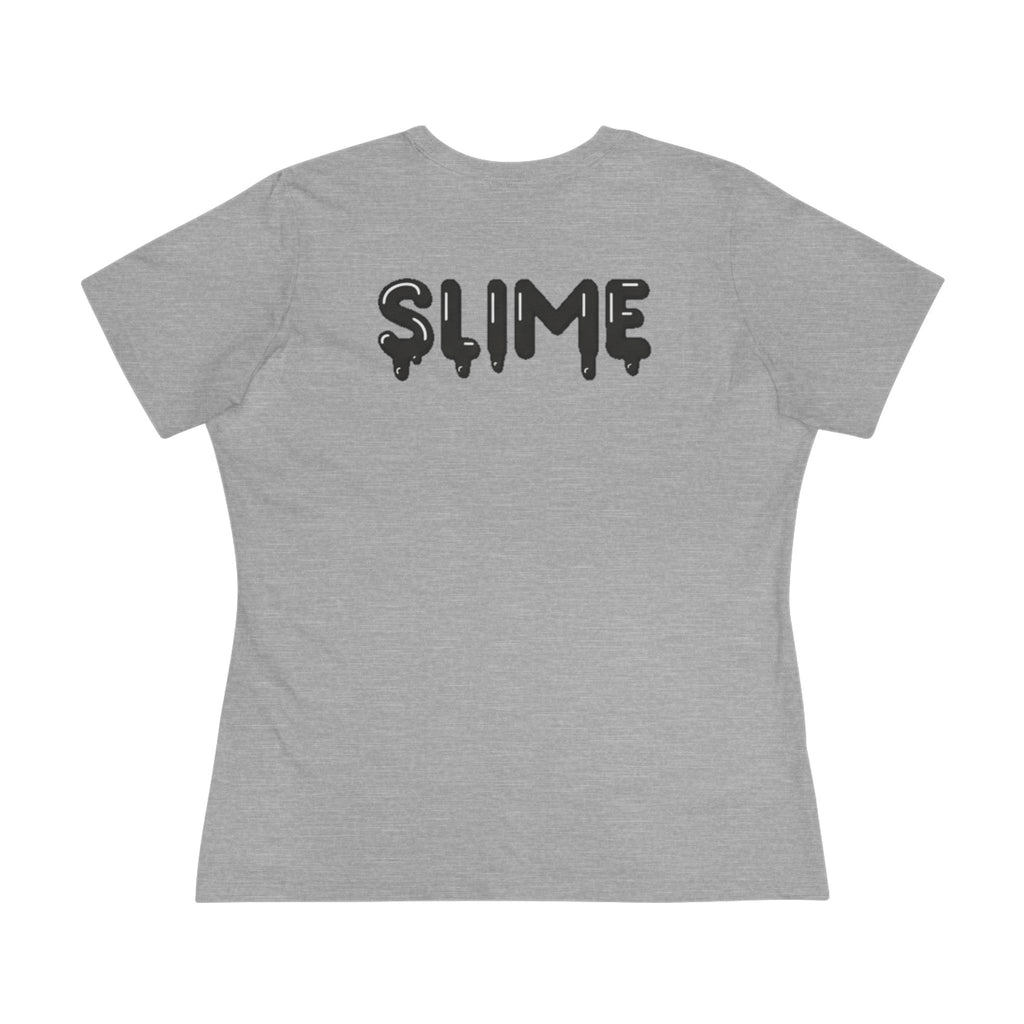 The Slime Shop Women's Tee — White / Black Slime In 5