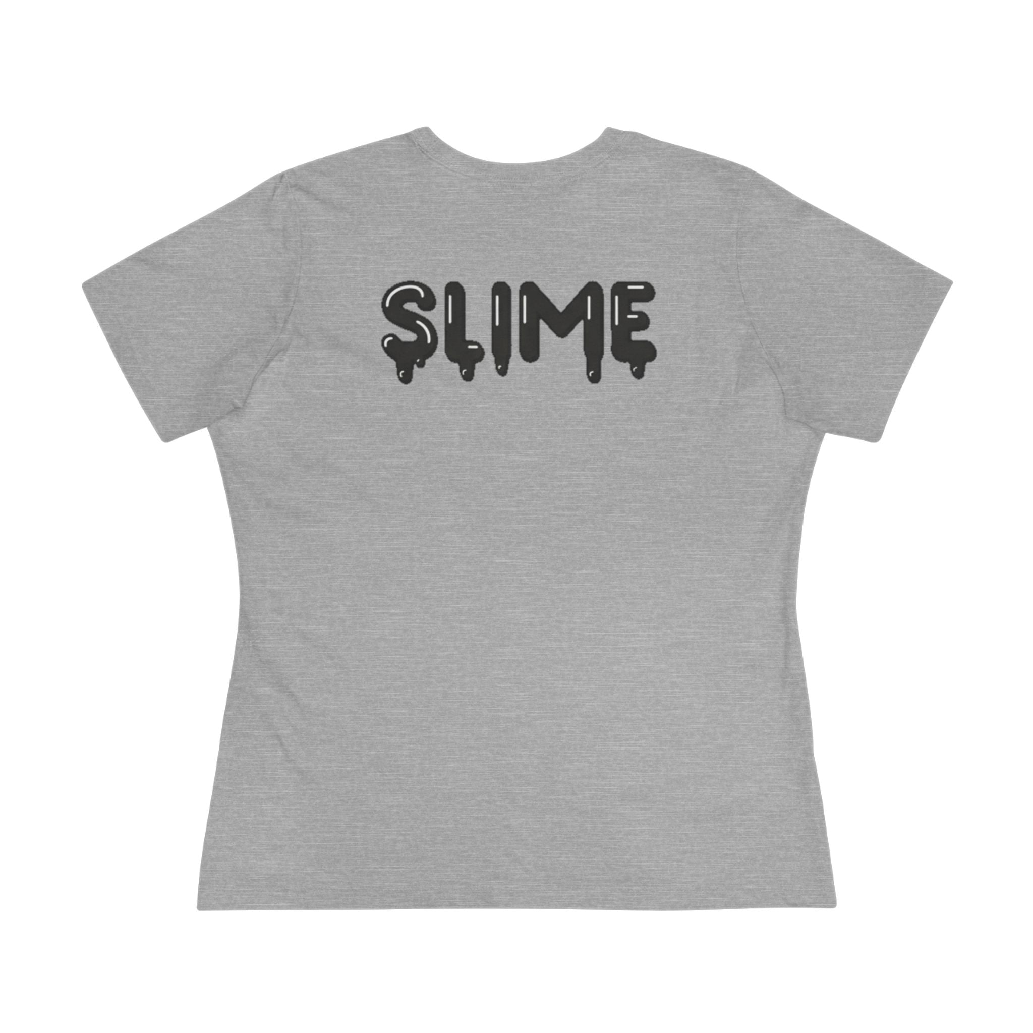 The Slime Shop Women's Tee — White / Black Slime In 5