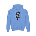 Black Slime Sircle Youth Heavy Blend Hooded Sweatshirt