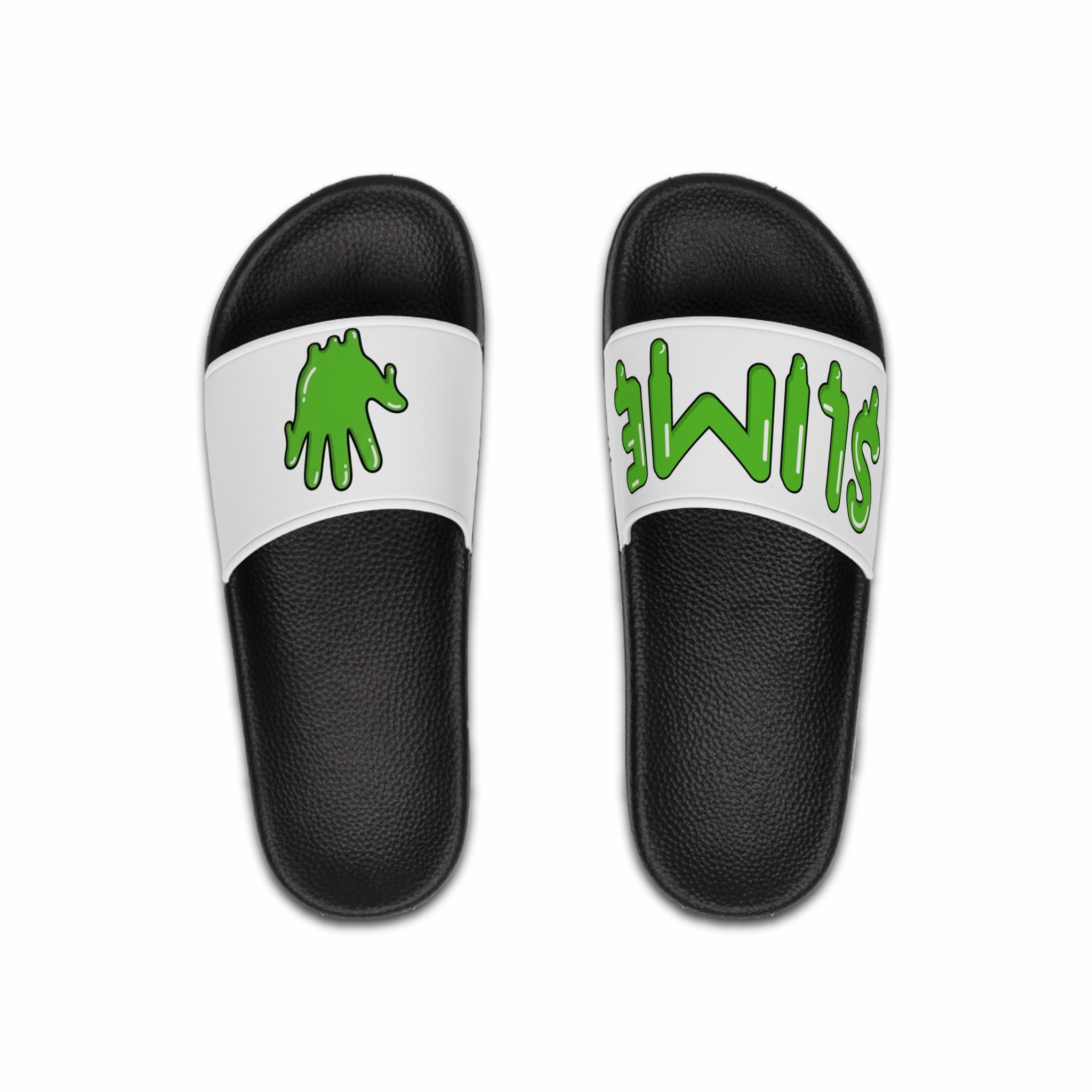 The Slime Shop Slides — White / Green Slime In 5