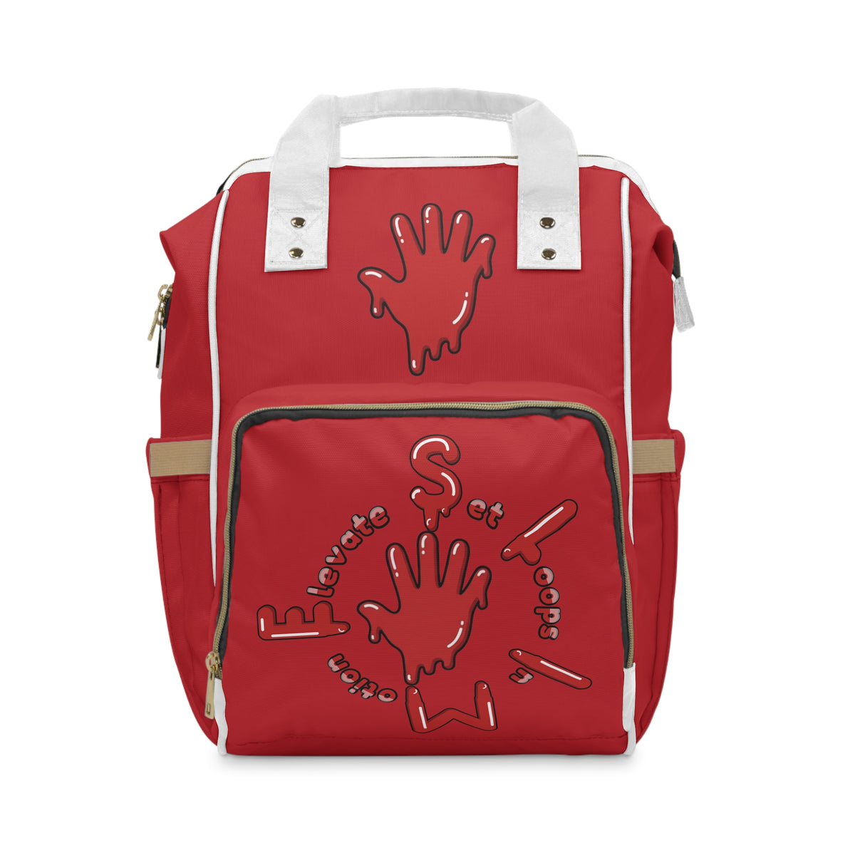 Red Slime Diaper Bag