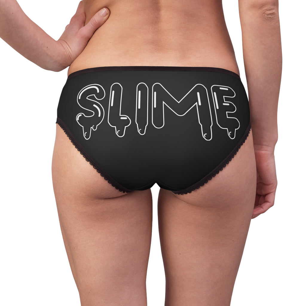 Women's Black Slime In 5 Briefs