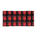 The Slime Shop Beach Towel — Black / Red Slime In 5 (AOP)