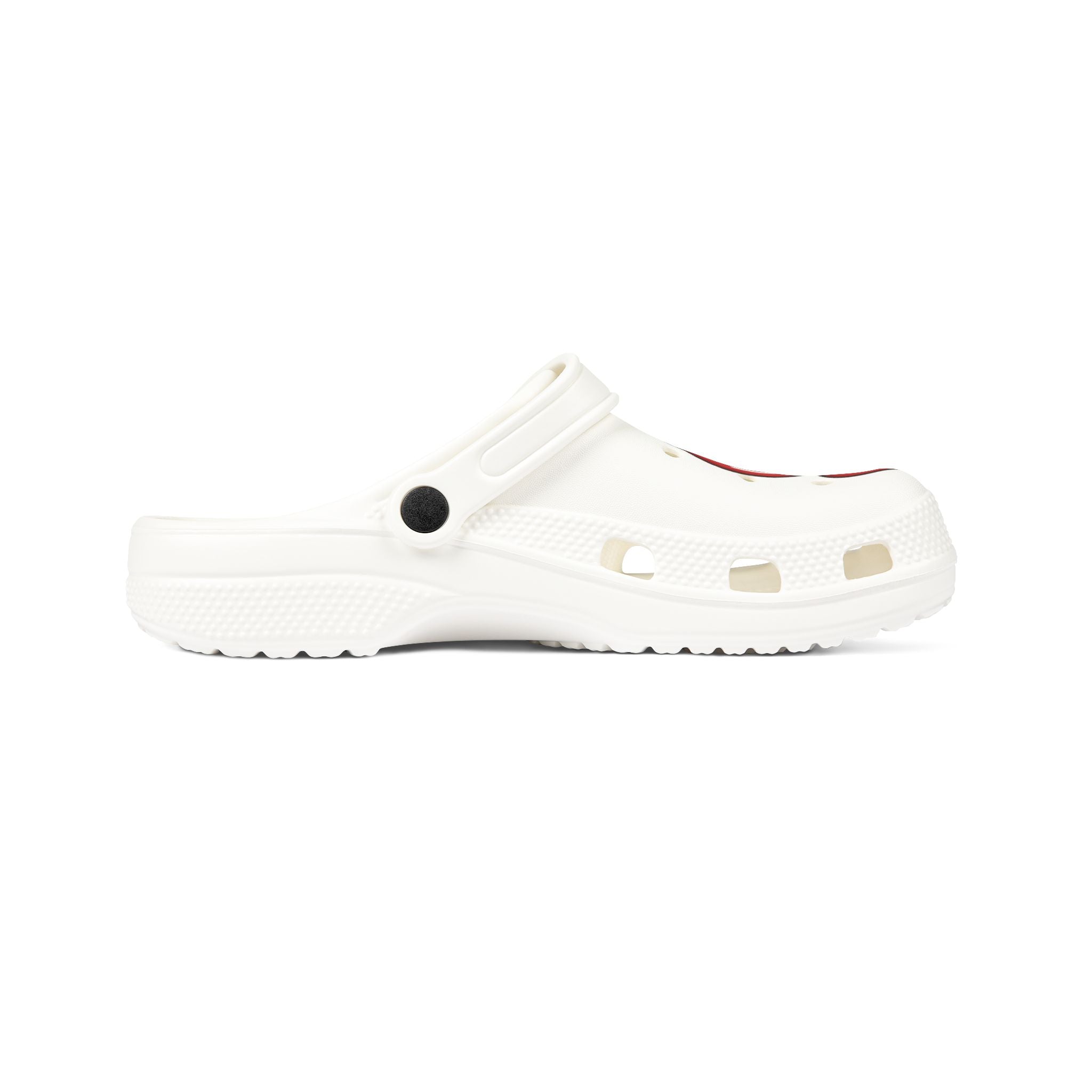The Slime Shop Foam Clogs — Red / Slime Drip