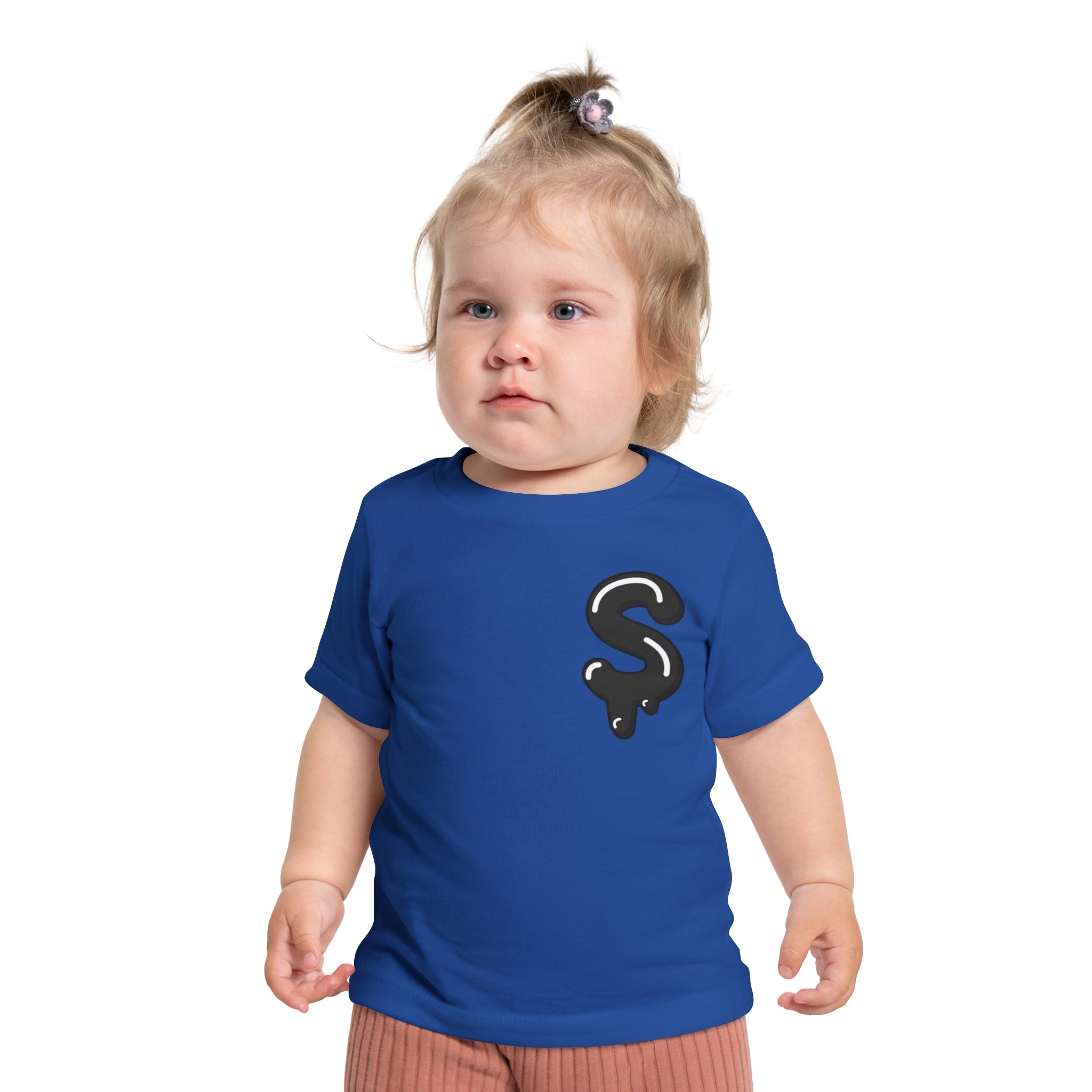 The Slime Shop Baby Tee — Yellow / Black Slime Sircle