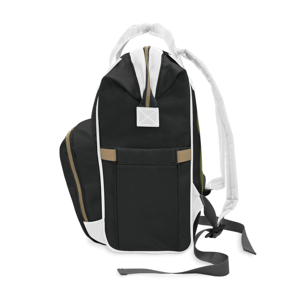 Black/AS Slime Diaper Bag