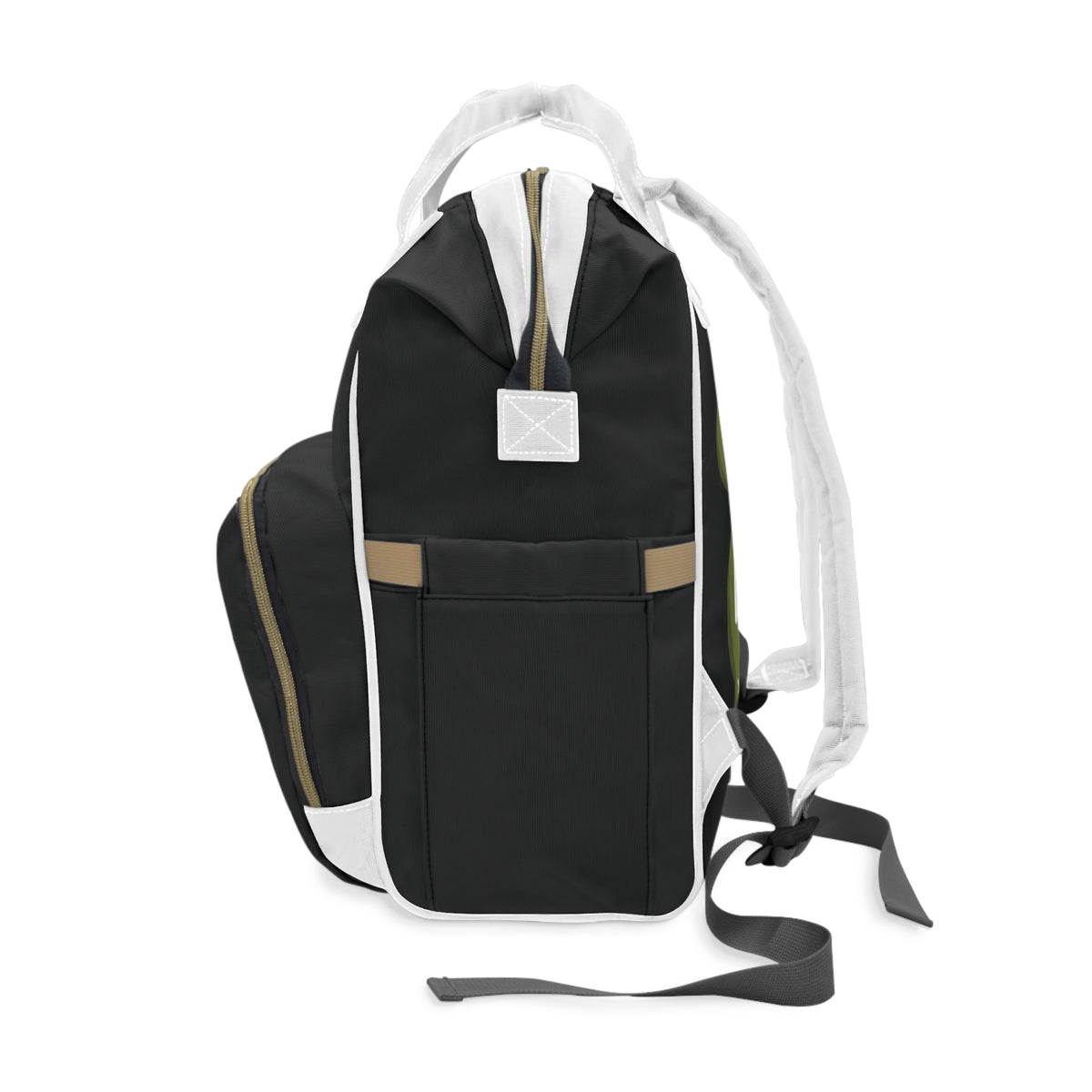 Black/AS Slime Diaper Bag