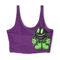 Polyester Purple/SlimemanGzzz Sports Bra