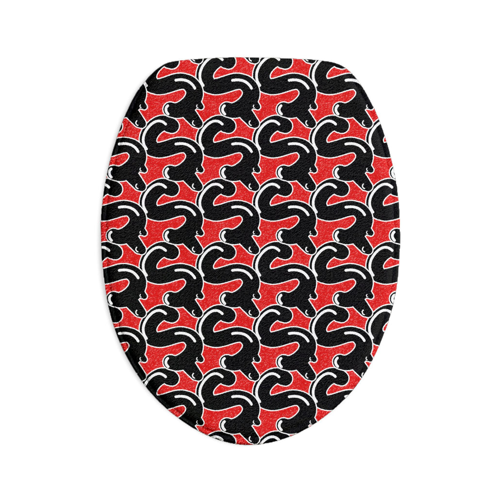 Red 3-Piece Slime Bathroom Set