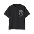 Men's Black Slime Sircle Heavy Oversized Tee