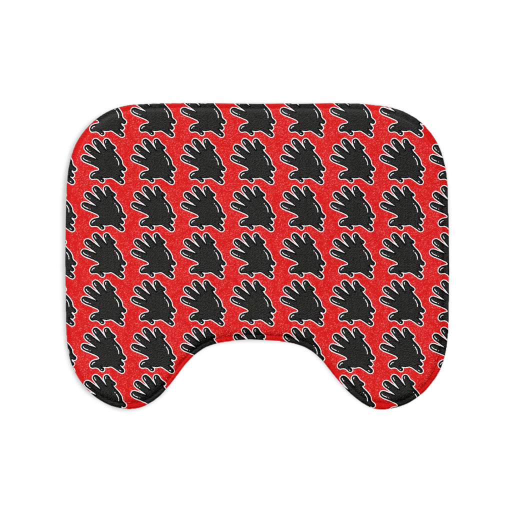 Red 3-Piece Slime Bathroom Set