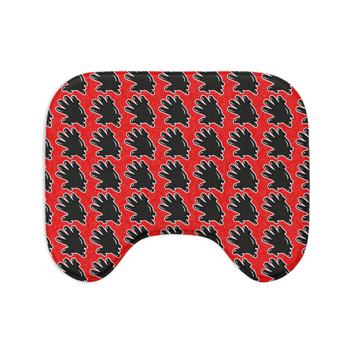 Red 3-Piece Slime Bathroom Set