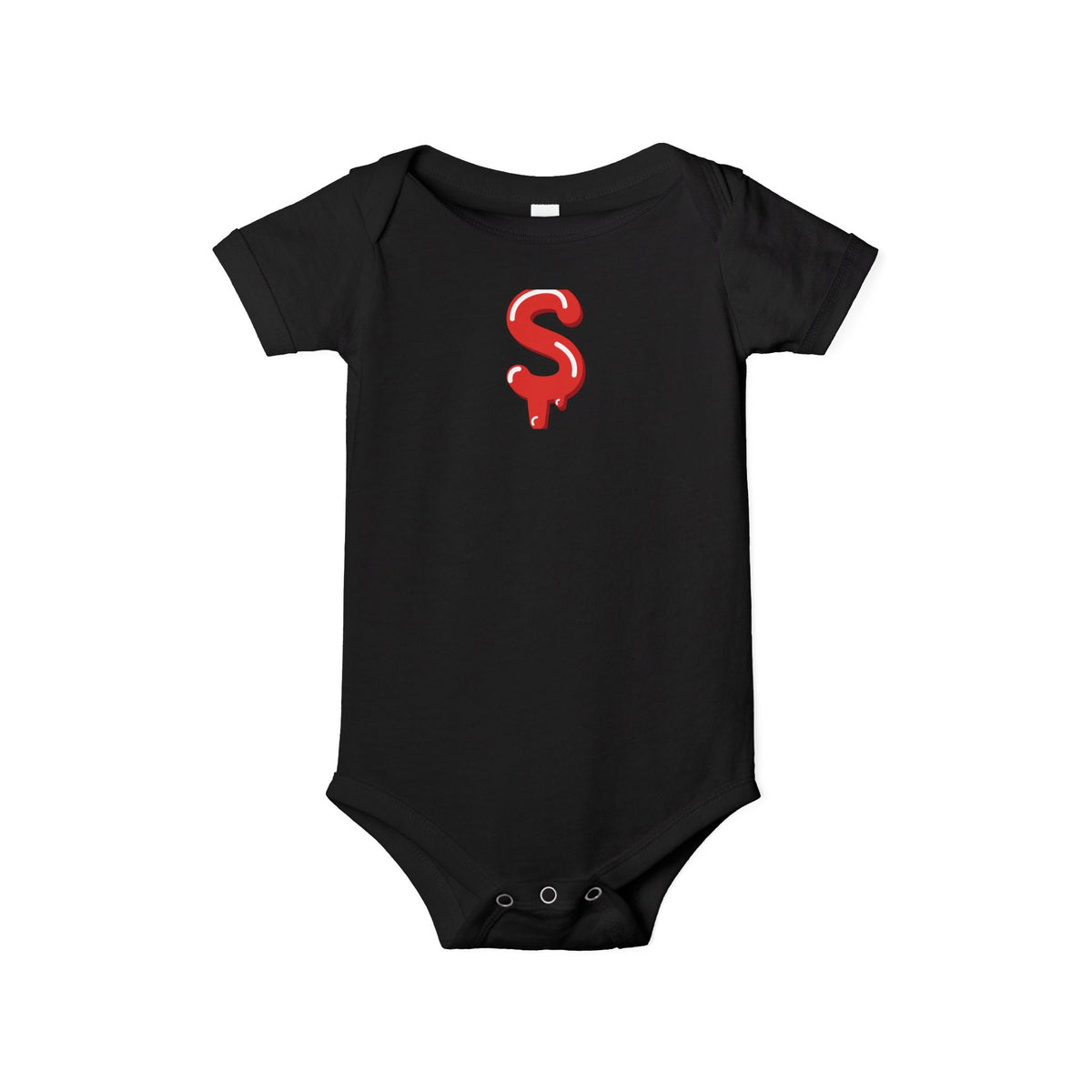 Infant Red/Slime$ Jersey One Piece