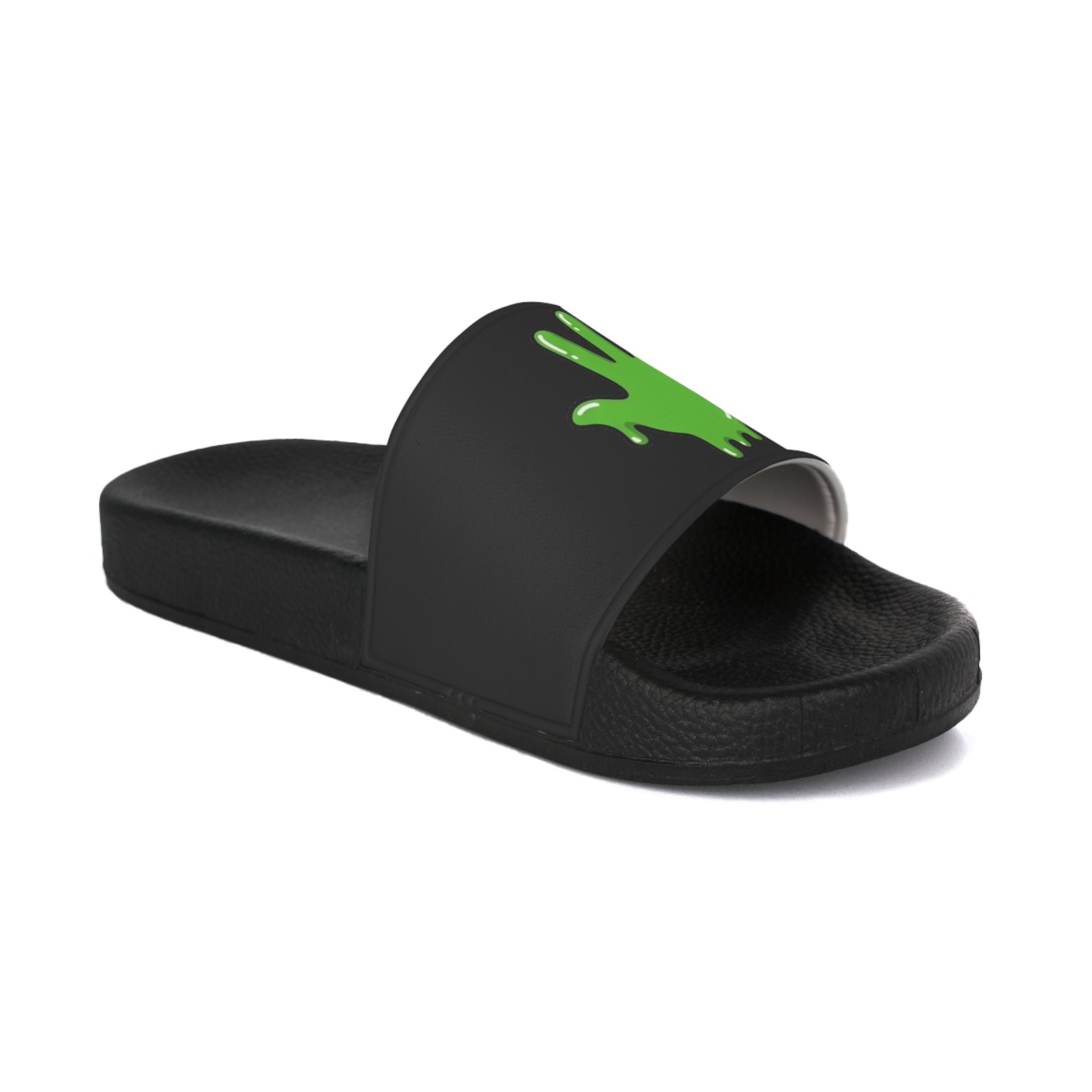 The Slime Shop Slides — Black / Green Slime In 5