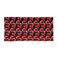 The Slime Shop Beach Towel — Black / Red Slime S (AOP)