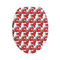 The Slime Shop Bath Mat 3-Piece Set — White / Red Slime S (AOP)