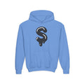 The Slime Shop Youth Hoodie — Royal Blue / Black Slime $