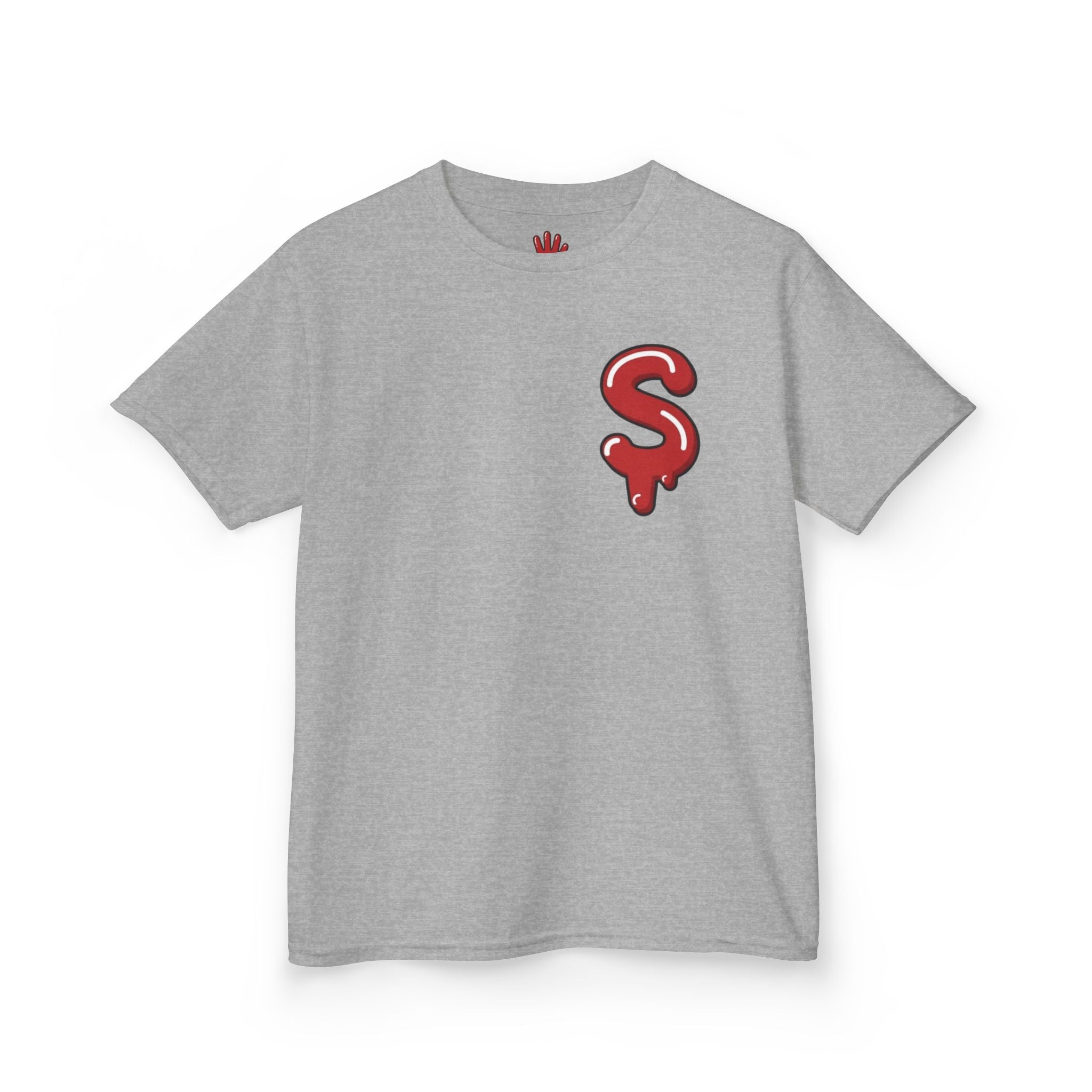 The Slime Shop Kids Tee — Green / Red Slime Sircle