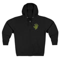 The Slime Shop Zip Hoodie — Heather / Olive Slime In 5