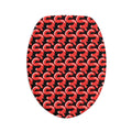 Black/Red 3-Piece Slime Bathroom Set