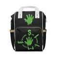 Black/SG Slime Diaper Bag