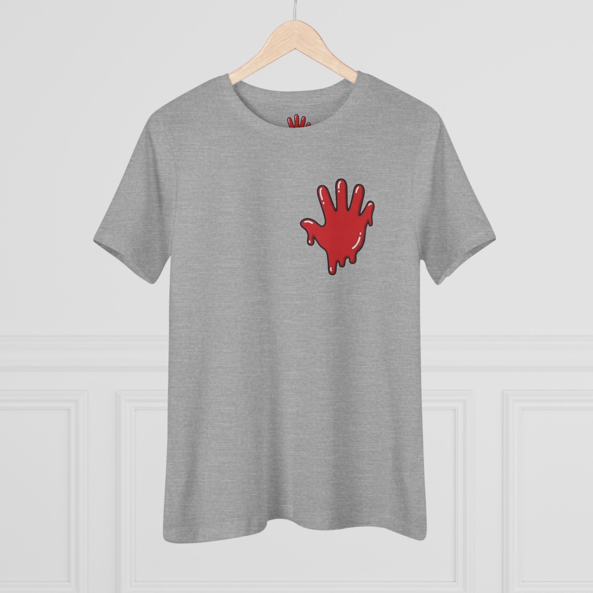 The Slime Shop Women's Tee — White / Red Slime In 5