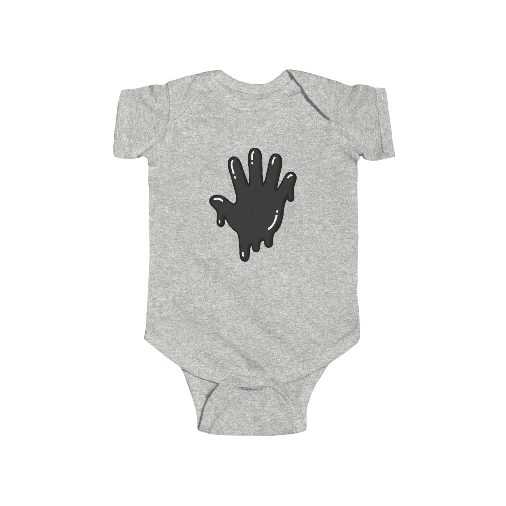 The Slime Shop Infant Fine Jersey Bodysuit — Royal Blue / Black Slime In 5