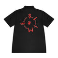 The Slime Shop Sport Polo — Grey / Red Slime Sircle