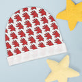 The Slime Shop Baby Beanie — White / Red Slime In 5