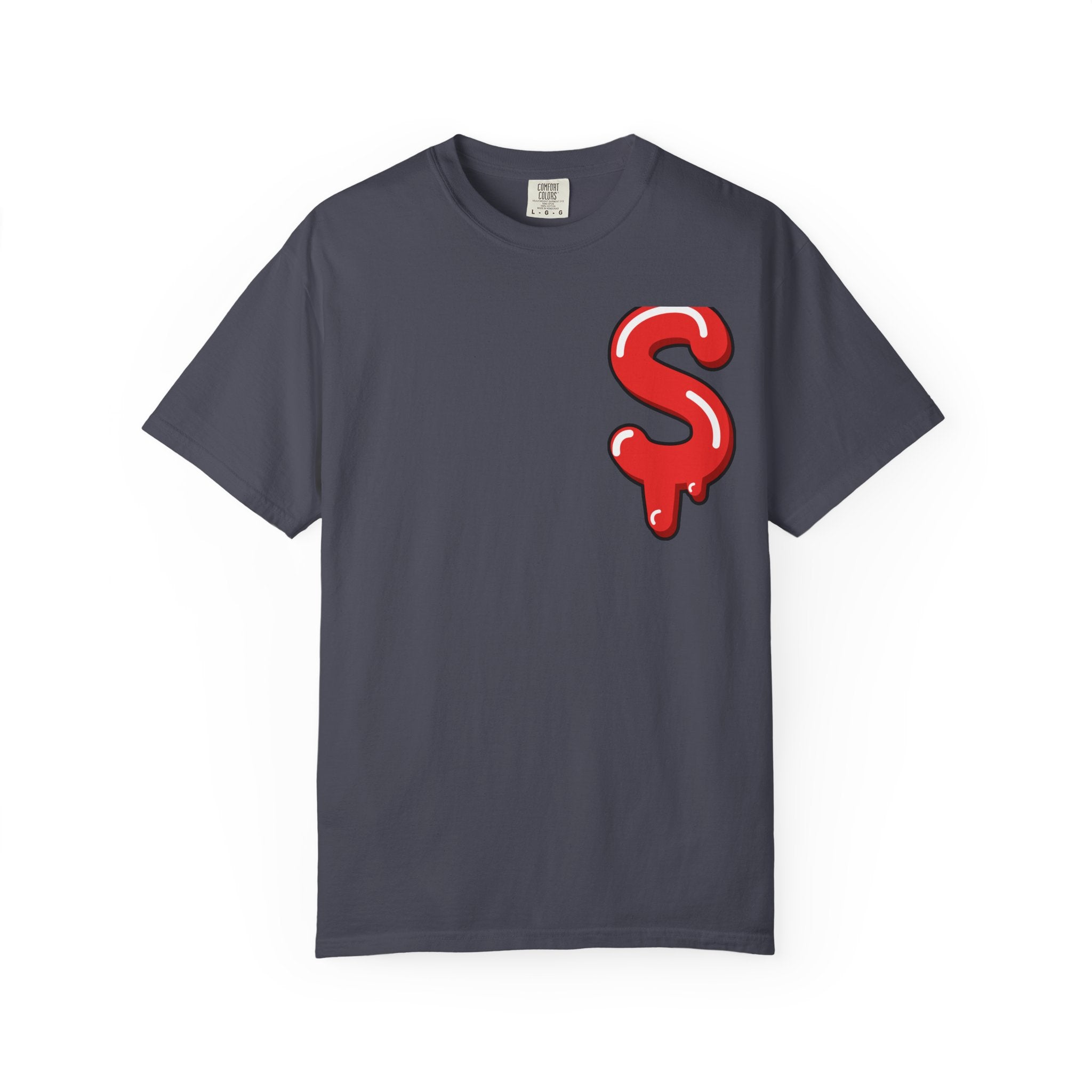 The Slime Shop Signature Tee — Red $ Logo
