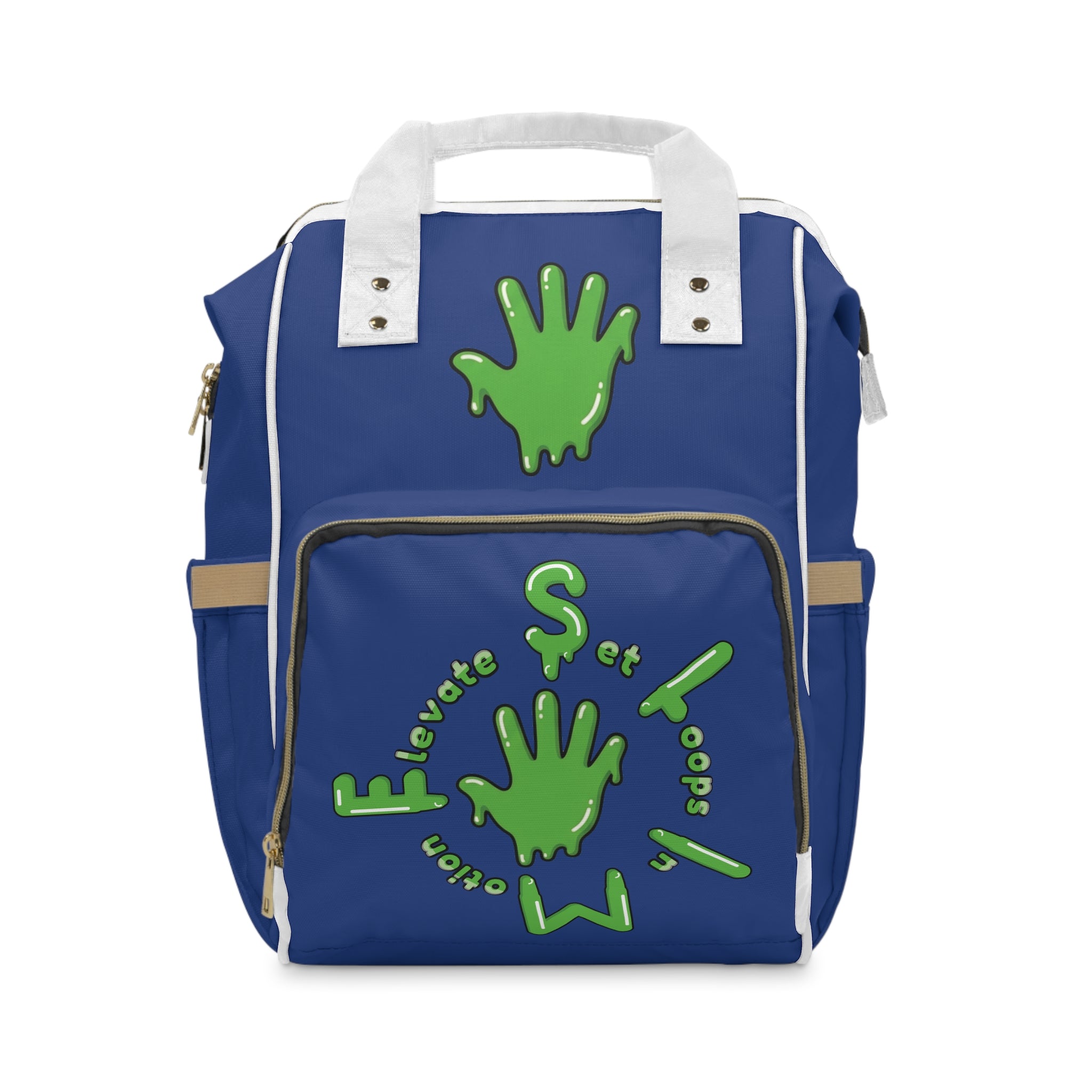 Blue/SG Slime Diaper Bag