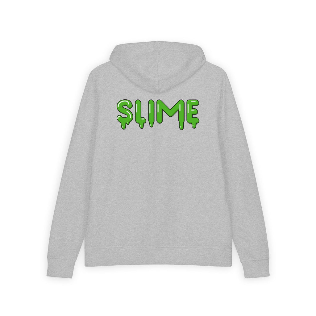 The Slime Shop Full-Zip Hoodie — Black / Green Slime In 5
