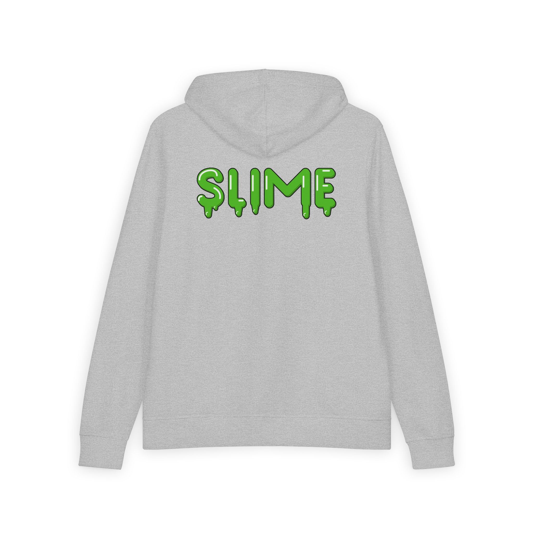 The Slime Shop Full-Zip Hoodie — Black / Green Slime In 5