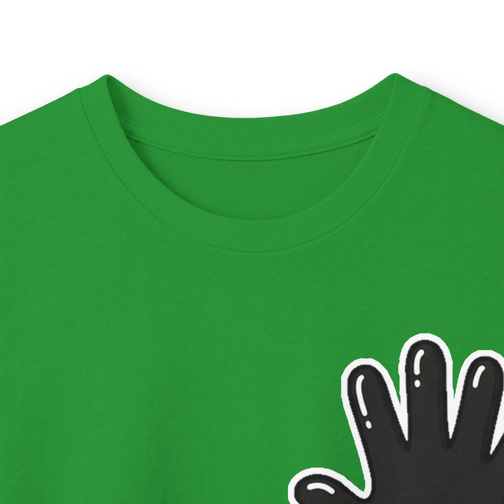 The Slime Shop Ultra Cotton Long-Sleeve — White / Black Slime In 5