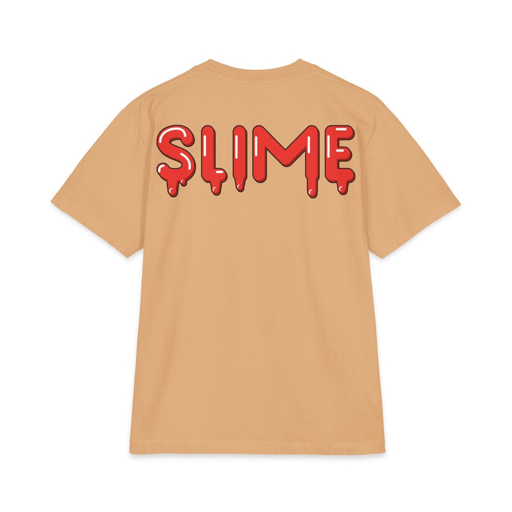 The Slime Shop Max Heavyweight Tee — White / Red Slime In 5