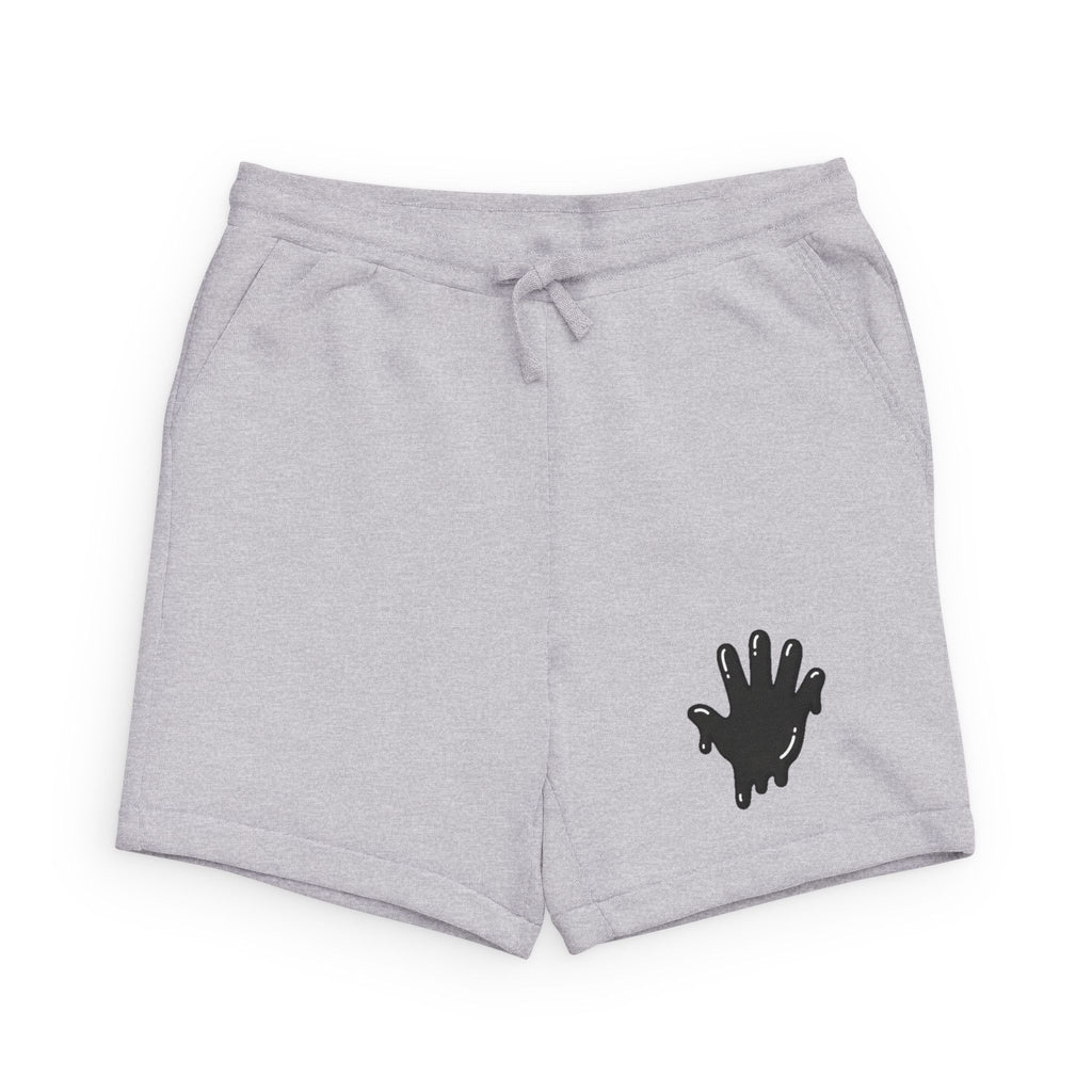 The Slime Shop Unisex Sponge Fleece Sweatshorts — Athletic Heather / Black Slime In 5