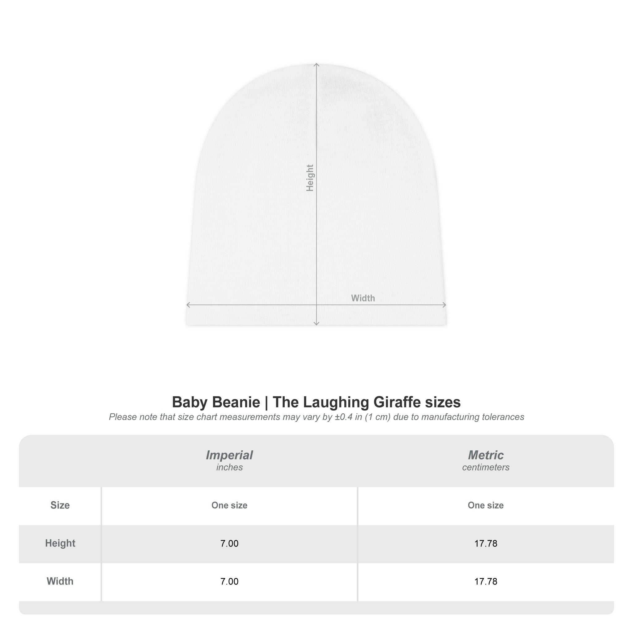 The Slime Shop Baby Beanie — White / Green Slime In 5