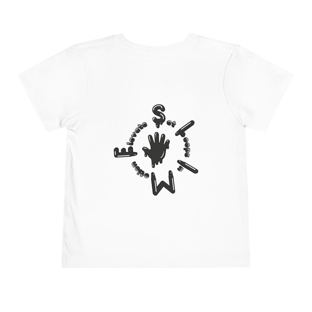 Toddler Black/Slime Short Sleeve Tee