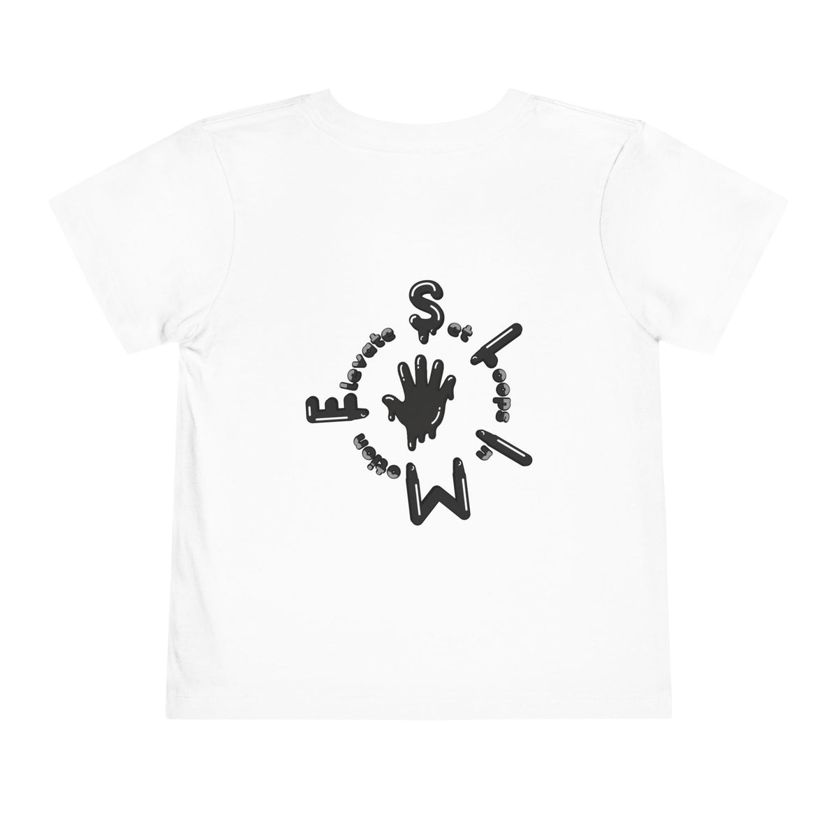 Toddler Black/Slime Short Sleeve Tee