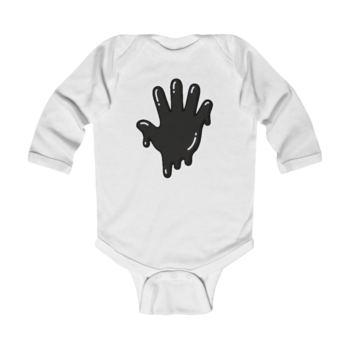 Black Slime In 5 Infant Long Sleeve Bodysuit