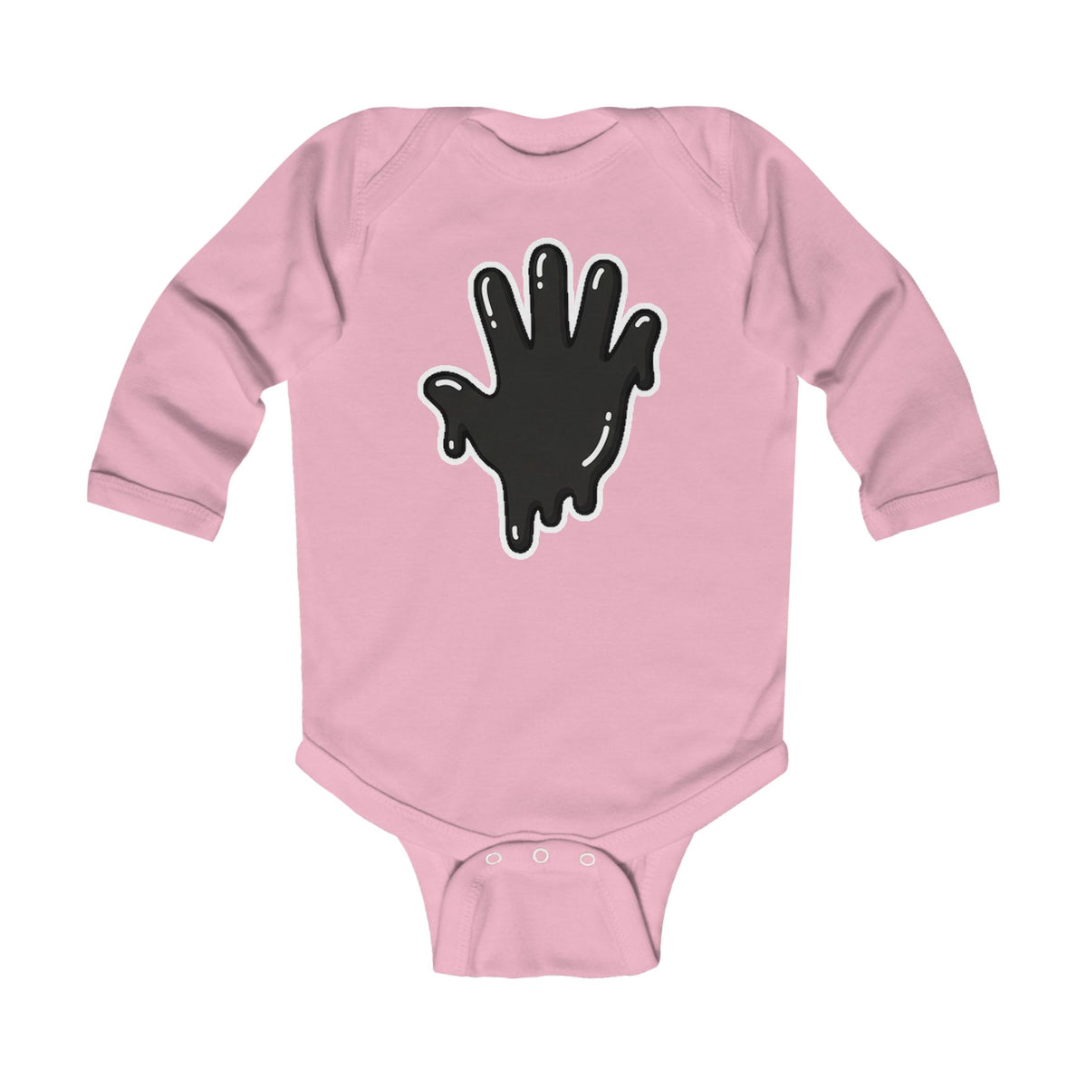 Black Slime In 5 Infant Long Sleeve Bodysuit