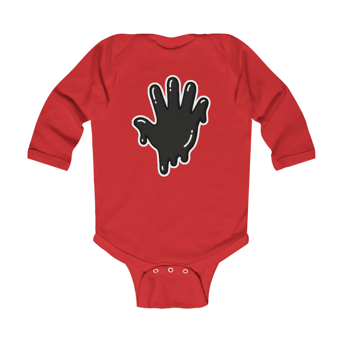 Black Slime In 5 Infant Long Sleeve Bodysuit