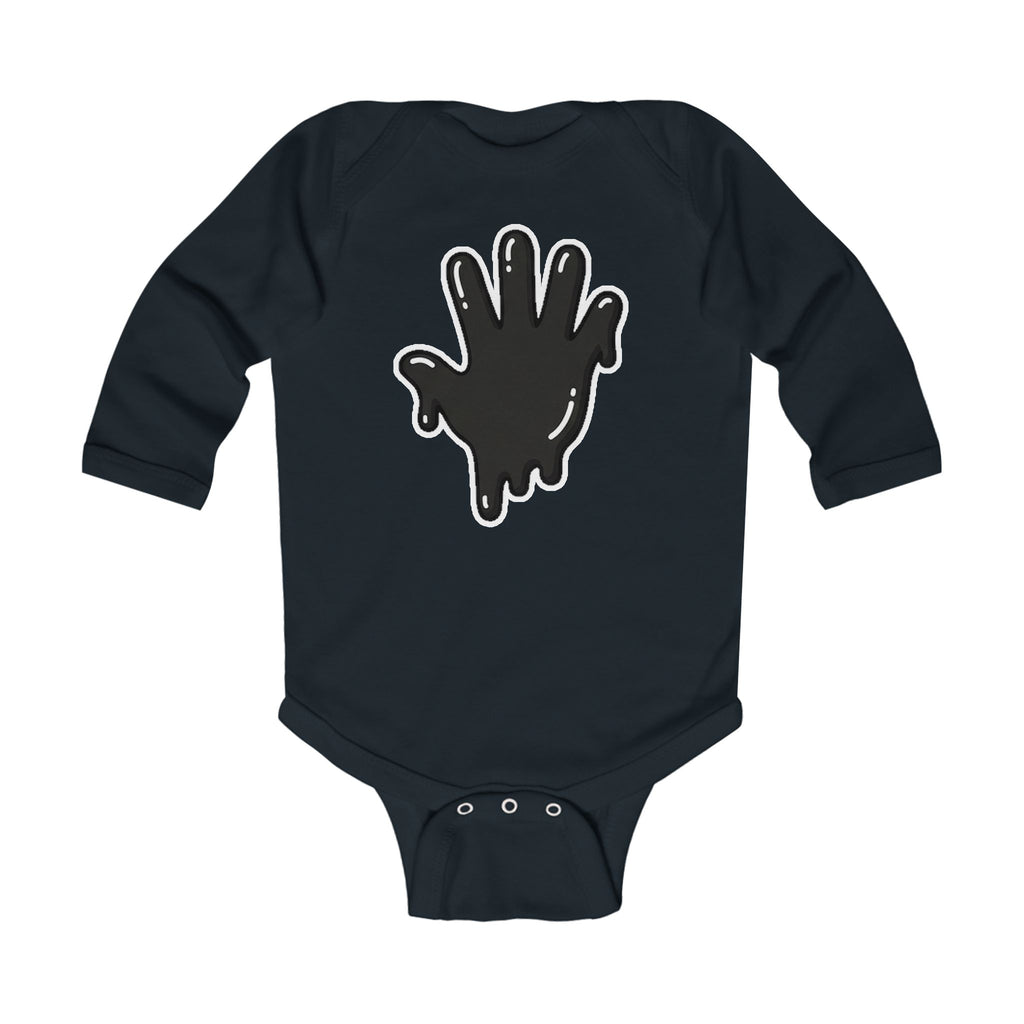 Black Slime In 5 Infant Long Sleeve Bodysuit