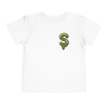 The Slime Shop Toddler Tee — Charcoal / Army Green Slime Sircle