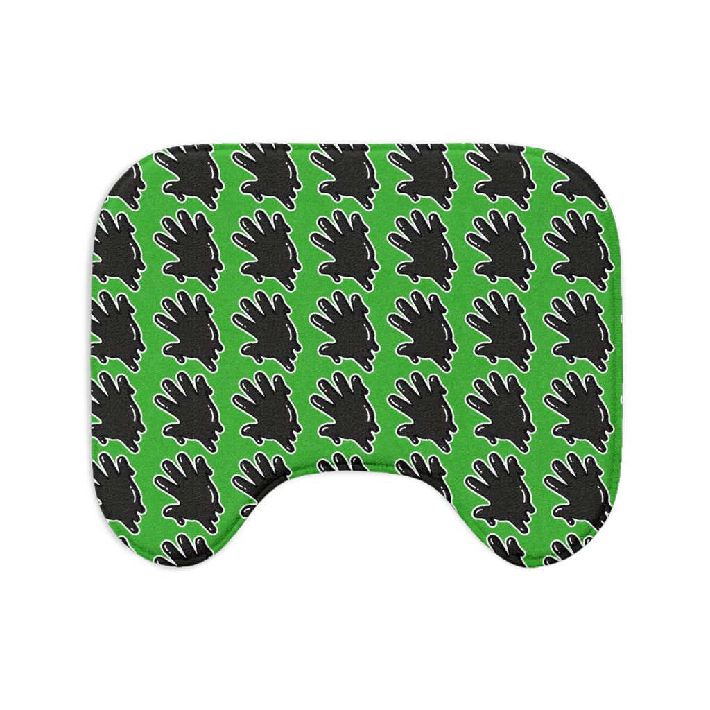 Green/Black 3-Piece Slime Bathroom Set