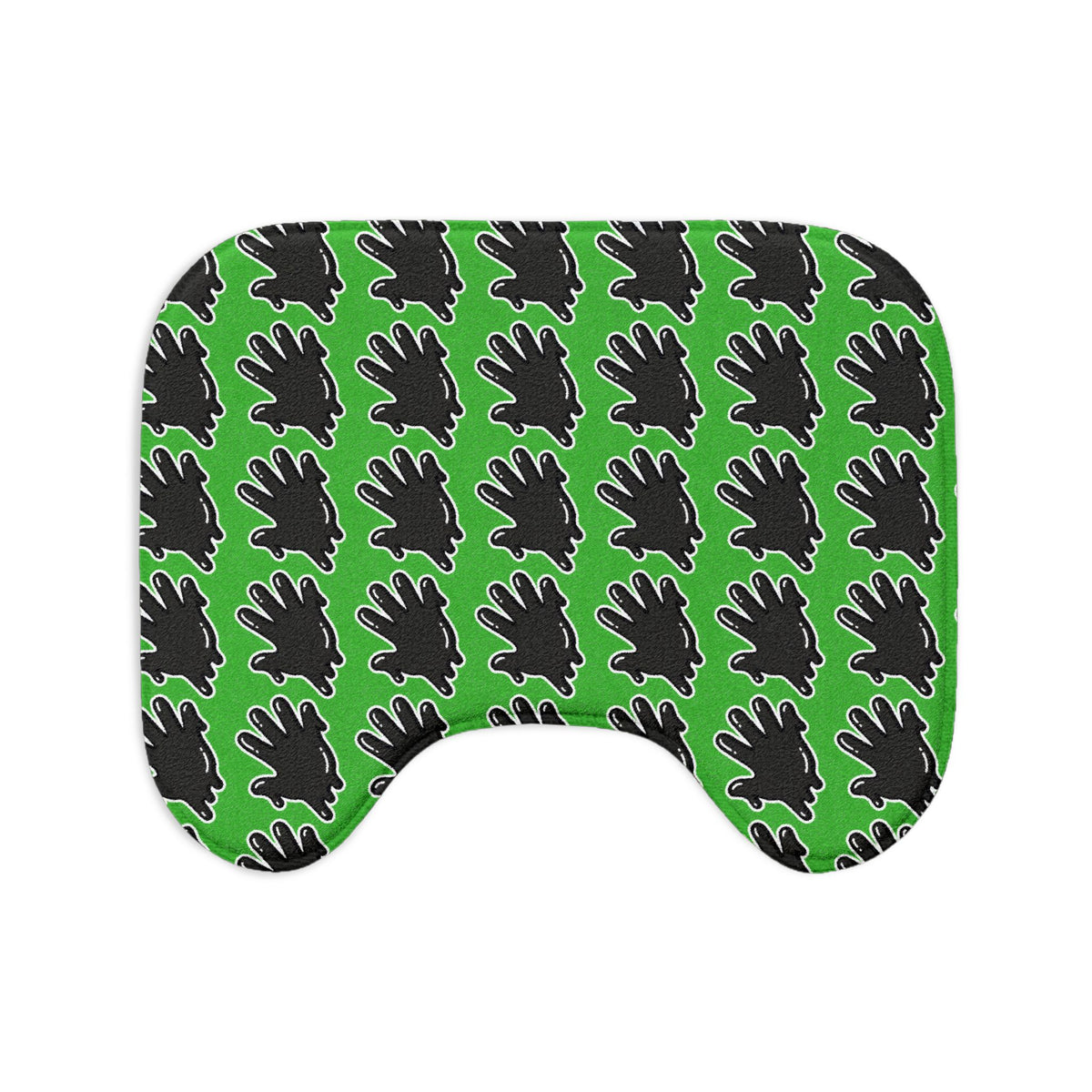 Green/Black 3-Piece Slime Bathroom Set