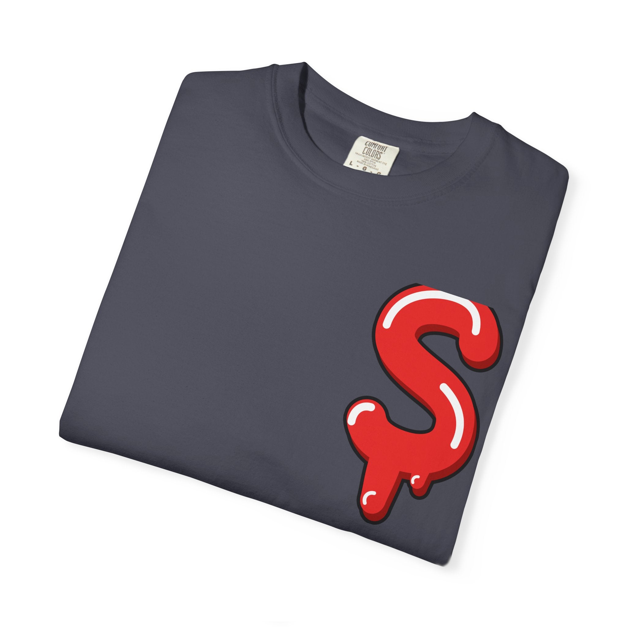 The Slime Shop Signature Tee — Red $ Logo