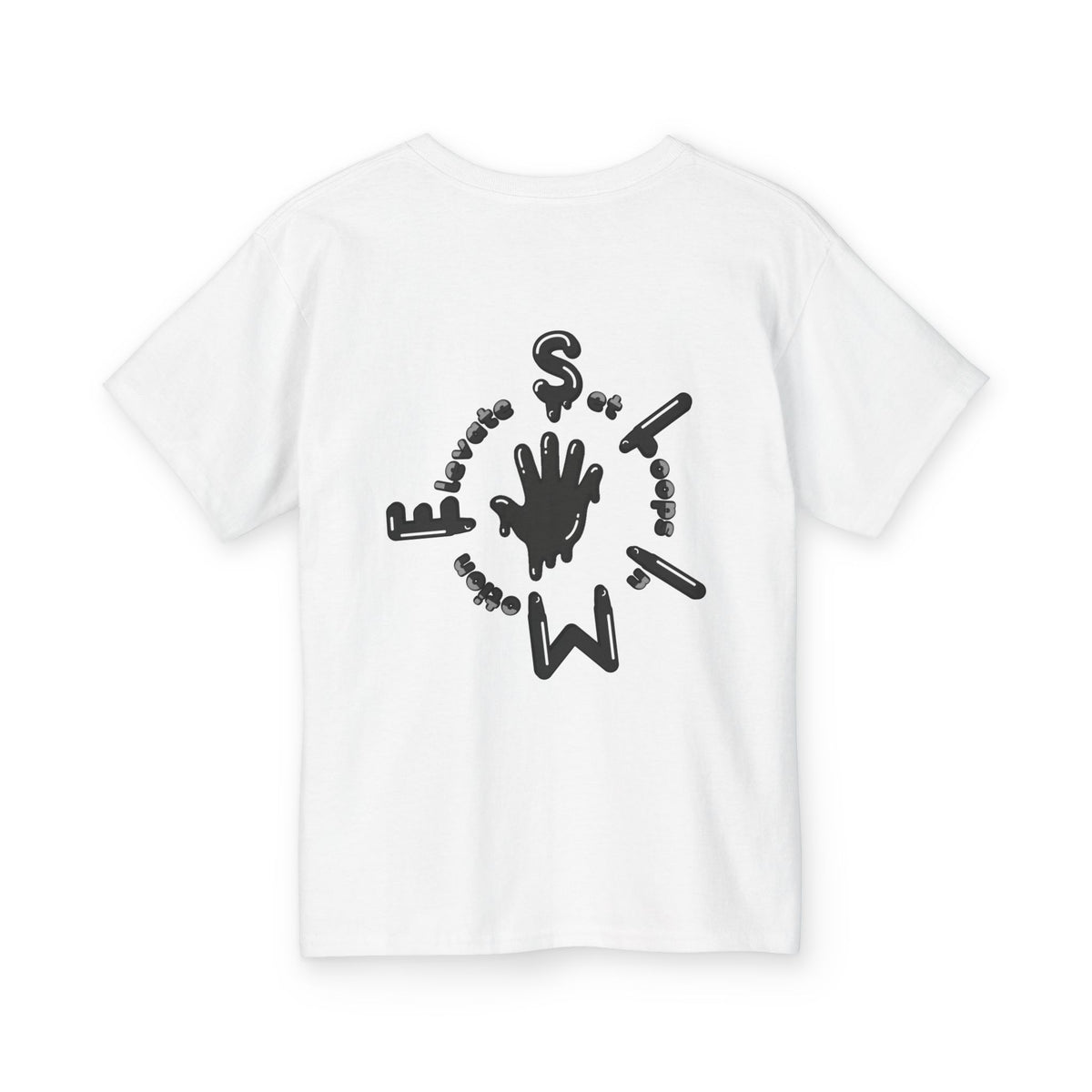 Youth Black/Slime Ultra Cotton Tee