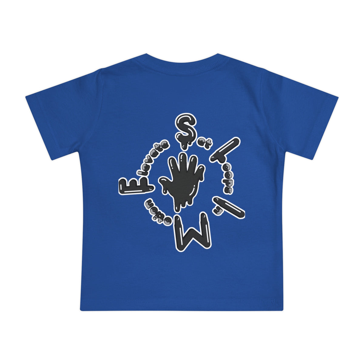 Baby Black/Slime Short Sleeve T-Shirt