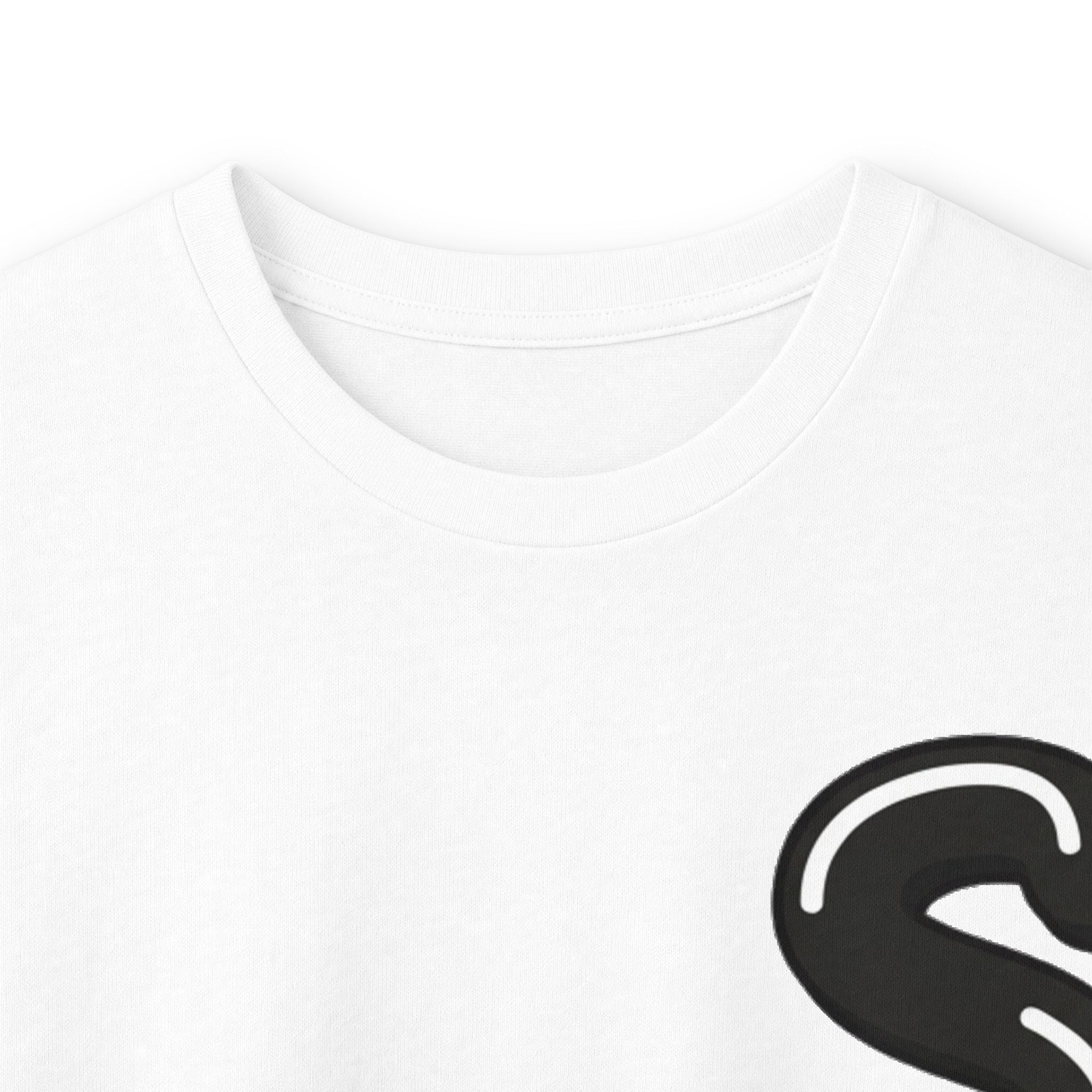 The Slime Shop Ultra Cotton Long-Sleeve Tee — Irish Green / Black Slime Sircle